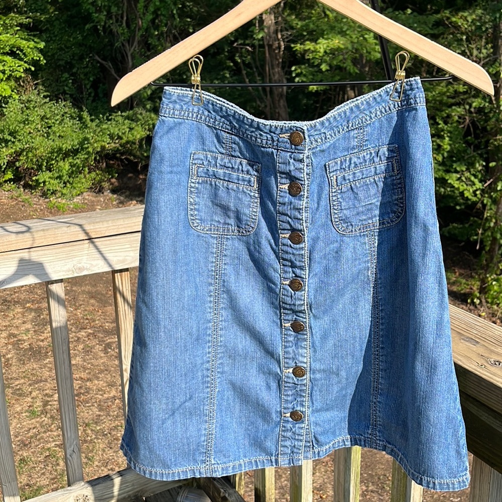 Vintage LUX jeanskirt circa 2005 size 2